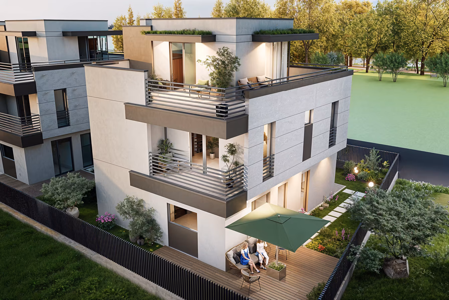 Sakarya D6 Villaları Ön Görünüm